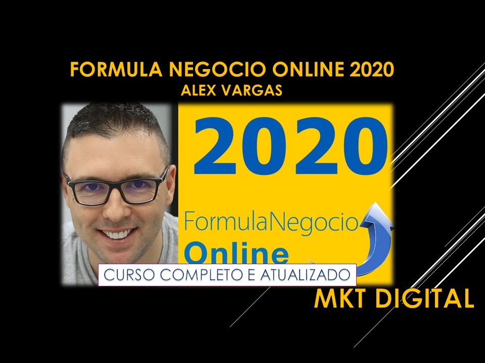 BAIXAR FÓRMULA NEGOCIO ONLINE [2020] ALEX VARGAS - Star Cursos